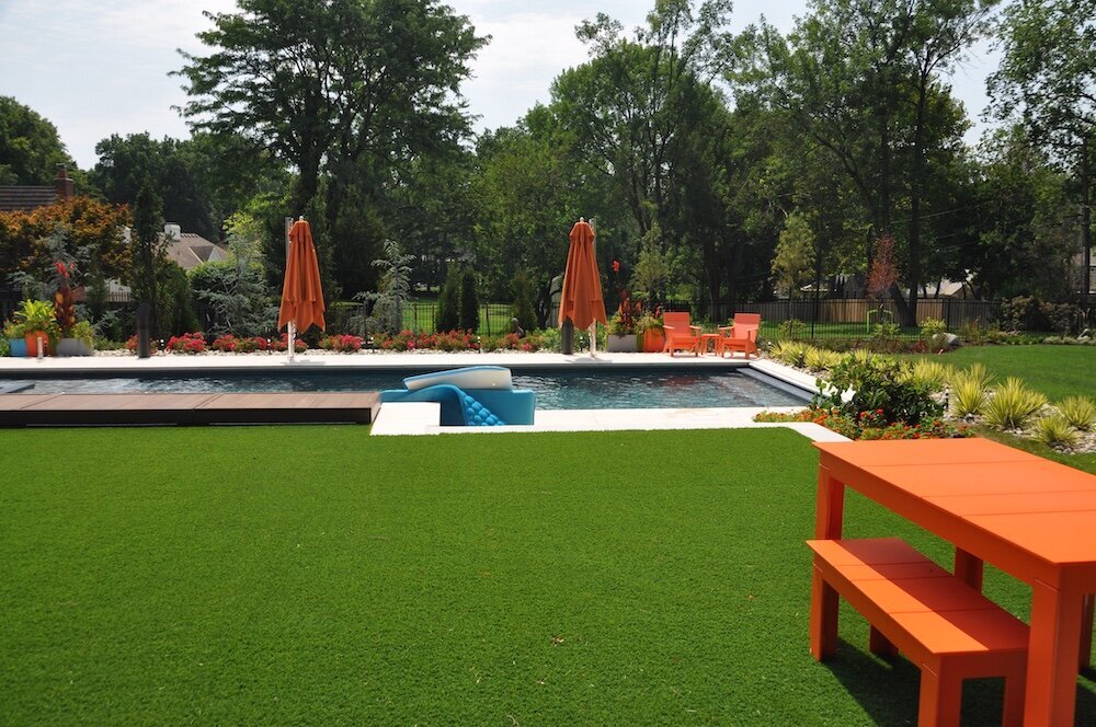 Residential landscape company project in Kansas City