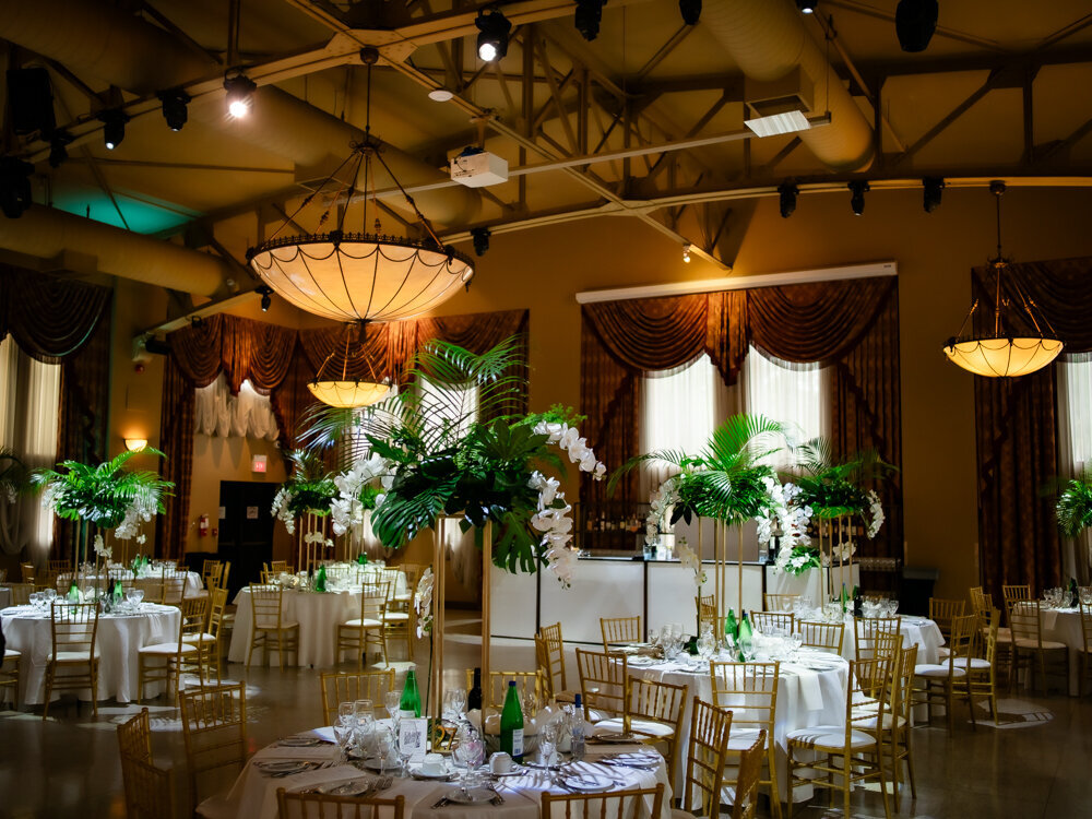 room decor at Liuna Station in Hamilton