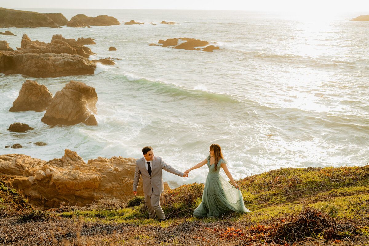 big sur engagement session 2