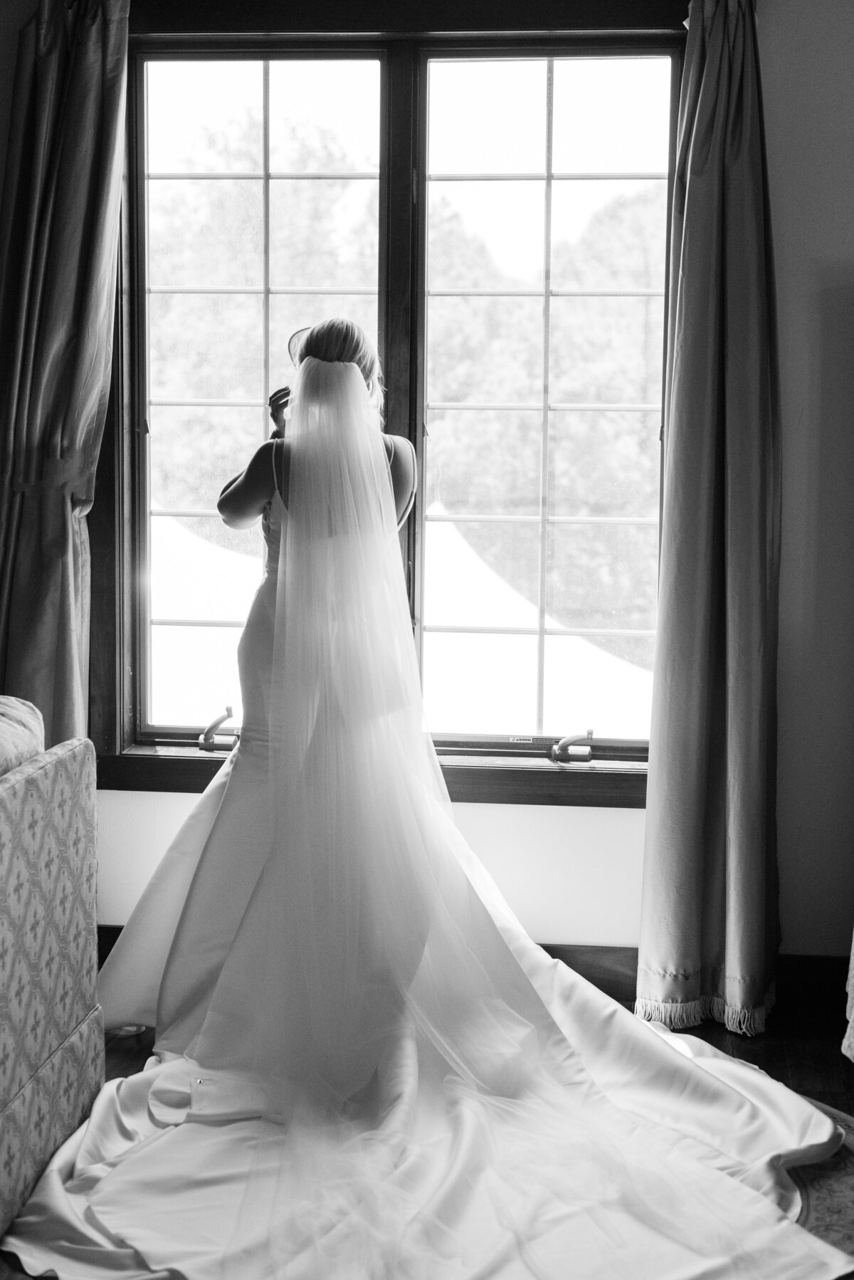 Colorful Black Tie Clayshire Castle Luxury Wedding-0245