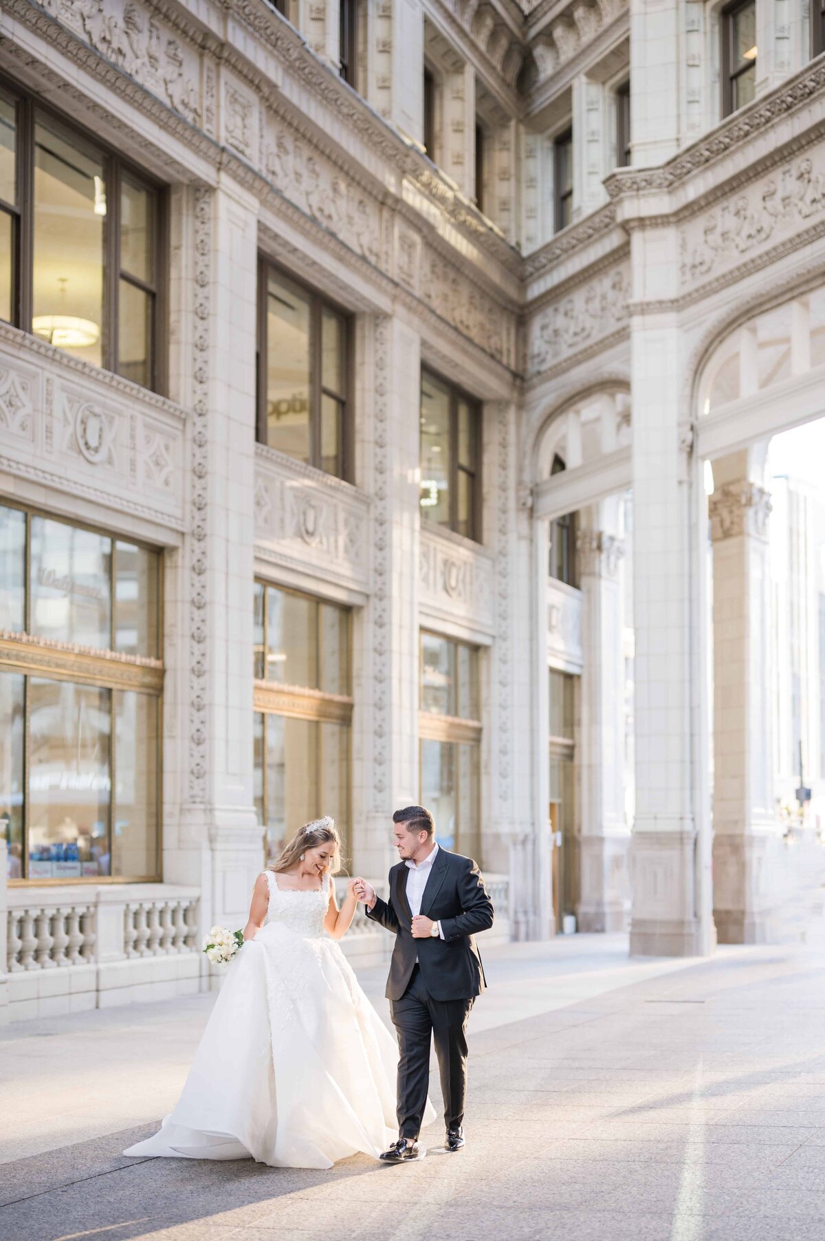 Downtown Chicago Wedding Portraits_-32