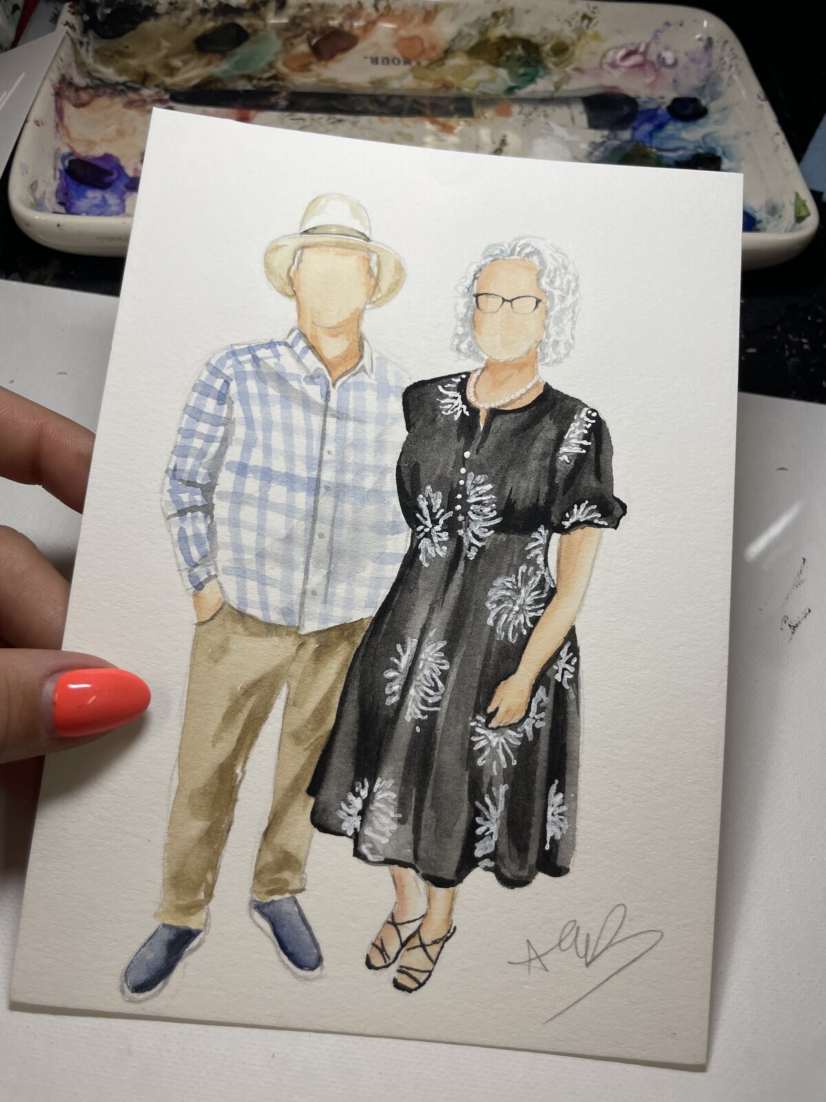 Live Guest Portrait - Couple 1