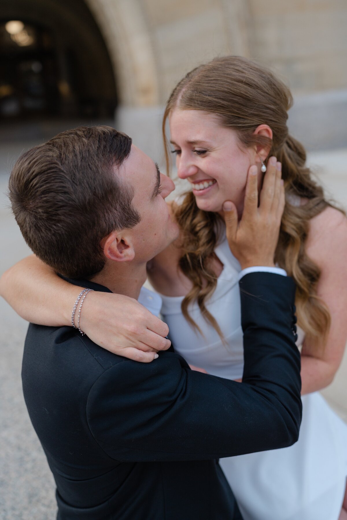 Downtown Milwaukee Elegant Engagement Session-18