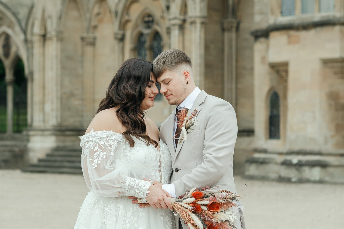 Romantic Nottingham Wedding at Newstead Abbey - Timeless Love in a Historic Setting-143