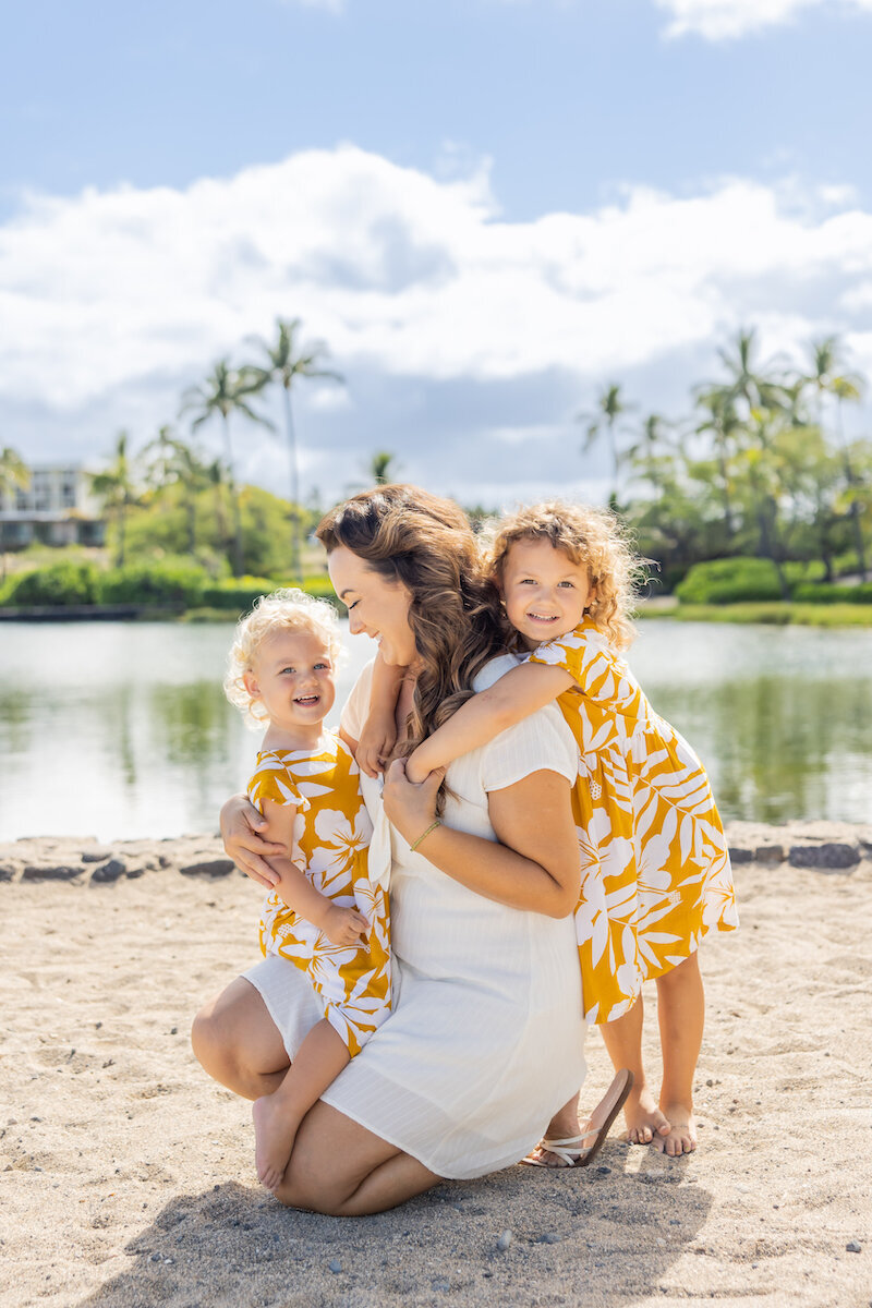 family photos Kona hawaii