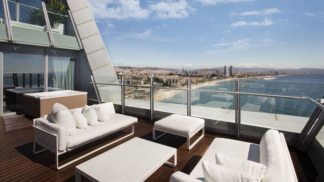 Suite with Terrace and Jaccuzi at W Barcelona