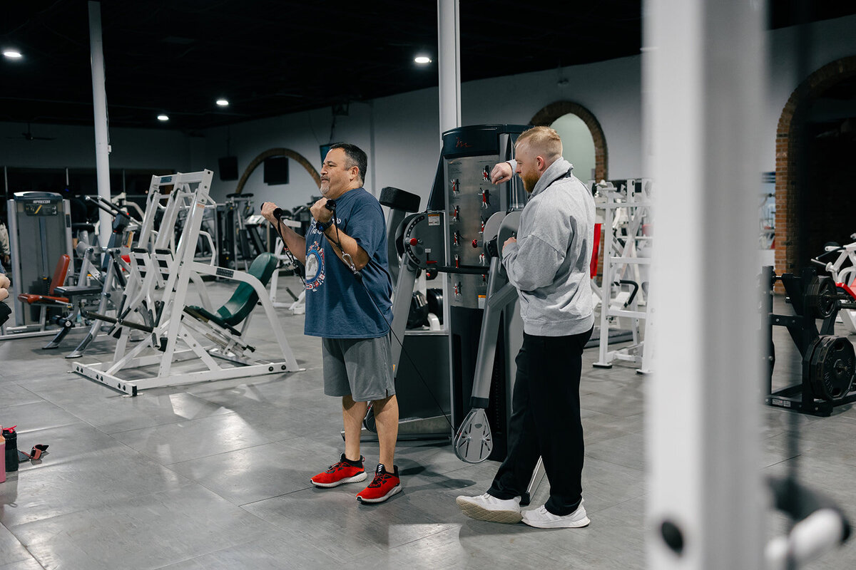 kettle bells at gym