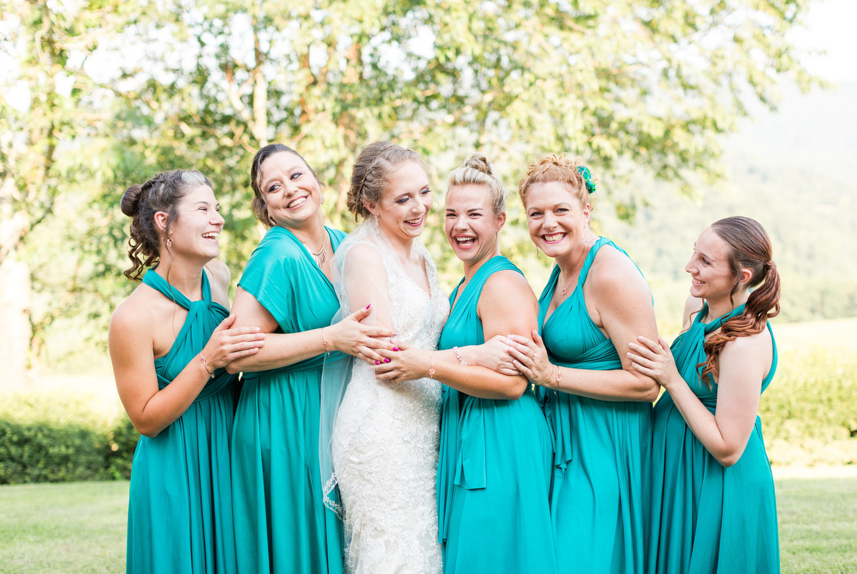 Purple & Teal Villa Nove Vineyards Summer Wedding-251