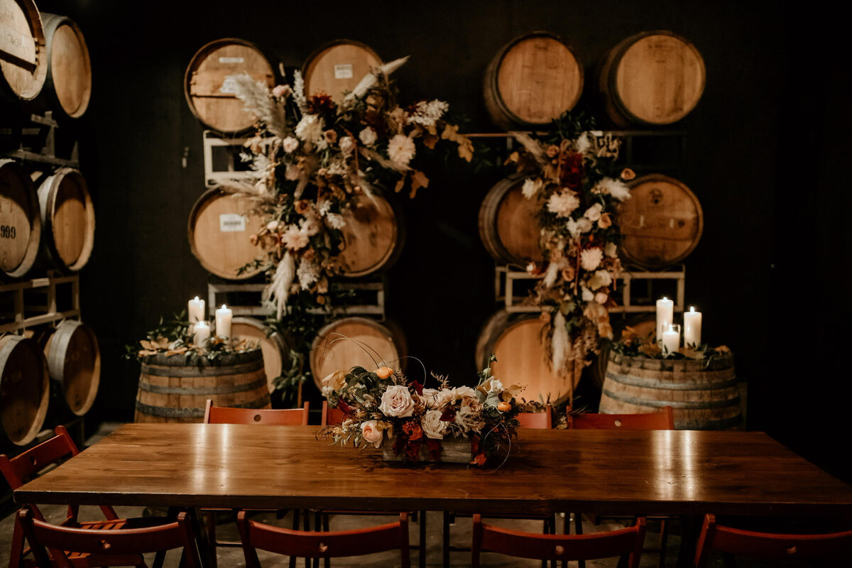 Fall wedding