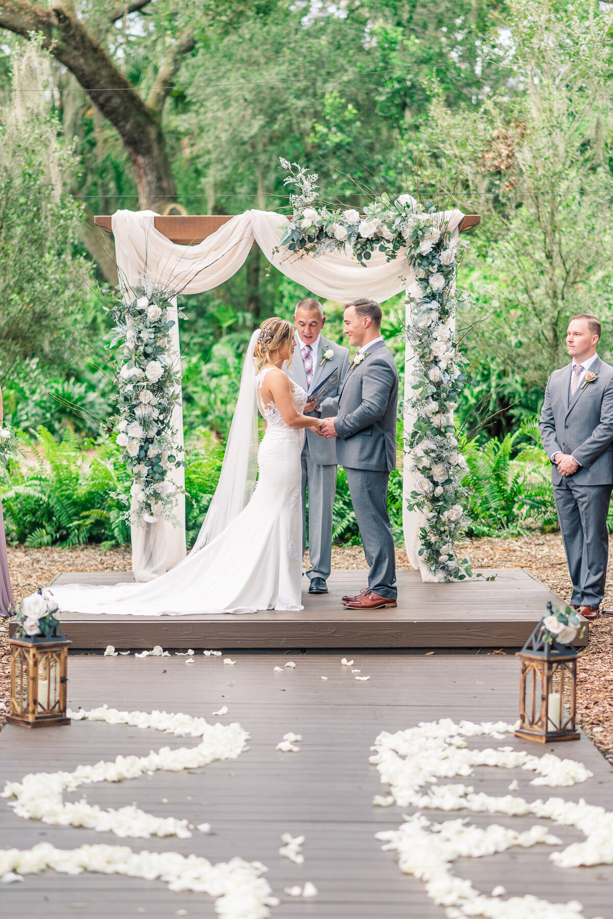 Nicholette & Kyle Cross Creek Ranch Wedding Ceremony | Lisa Marshall Photography