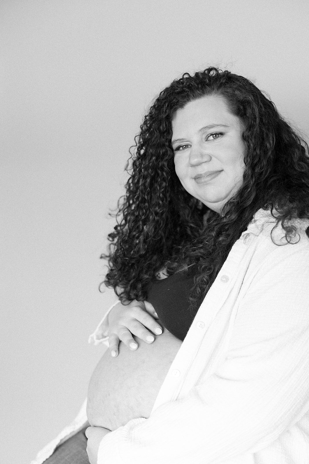 Studio maternity session