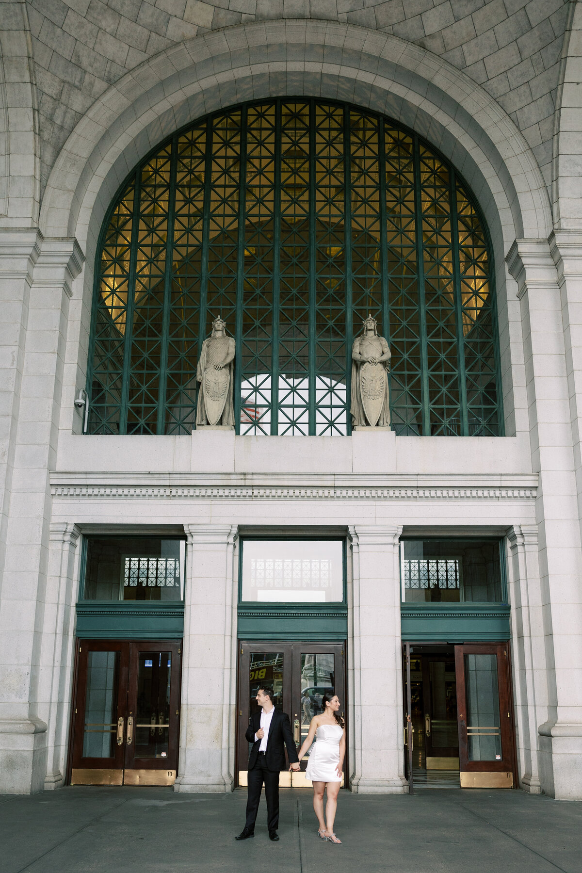 Alexa & Kyle DC Union Station Engagement Session-5