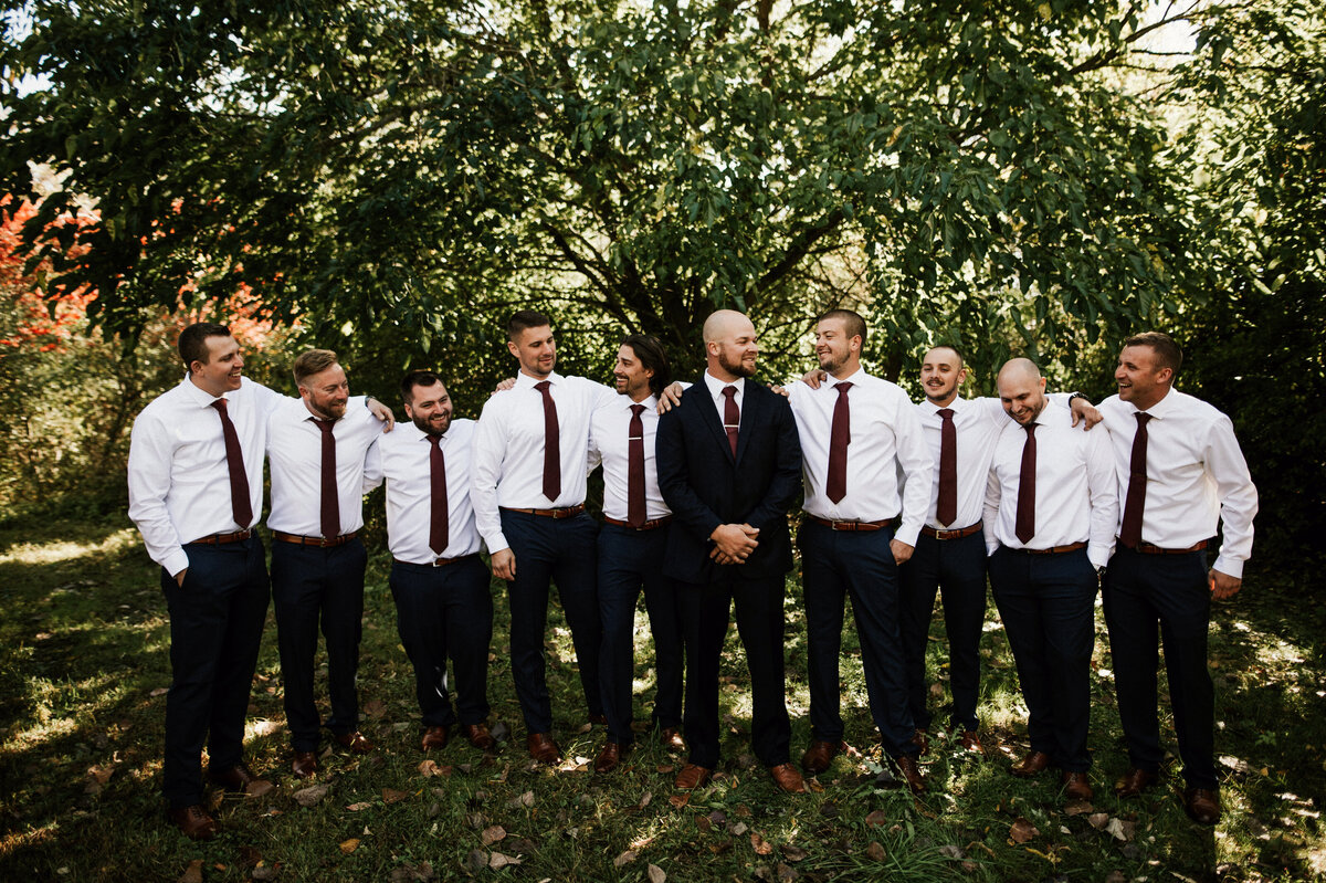 groomsmen ohio photography