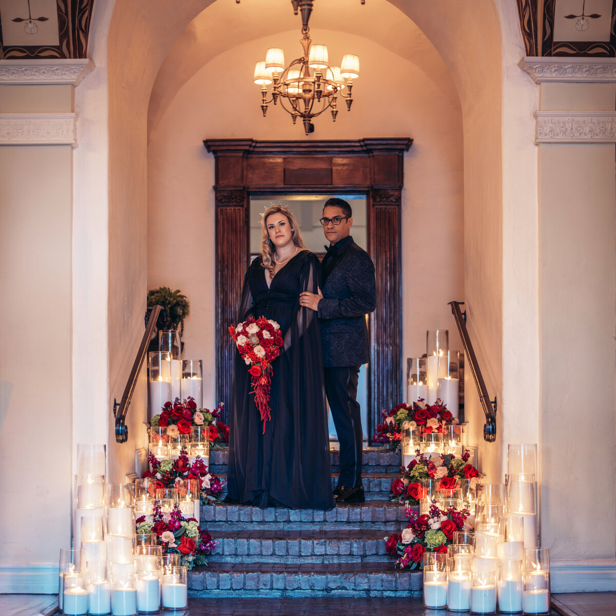 Wedding at Carondelet House, Los Angeles