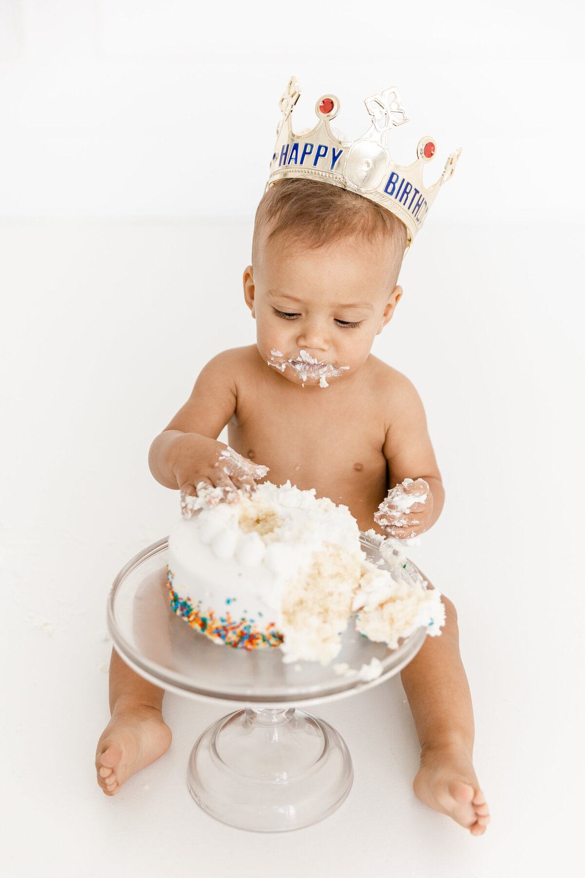 Jrue B. Cake Smash-31