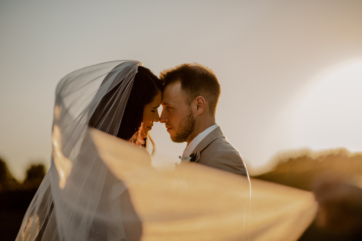 Elegant Bella Terre Vineyard wedding near Omaha, NE, blending luxury and rustic charm. Bride and groom celebrate amidst picturesque vineyard views and timeless architecture, captured by Tori Nichole Photography. A stunning setting for couples seeking a unique and sophisticated venue in the Omaha and Iowa region.