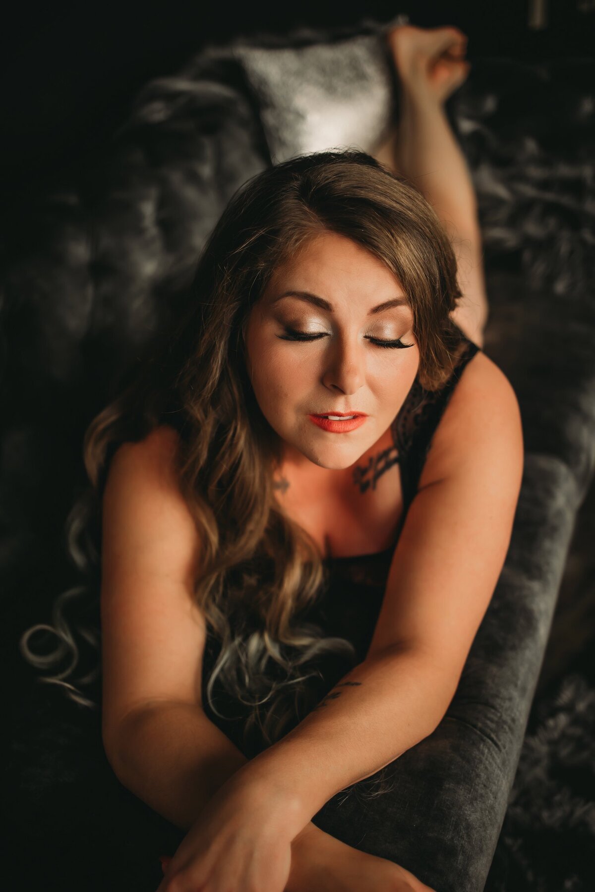 Jessi after her boudoir session