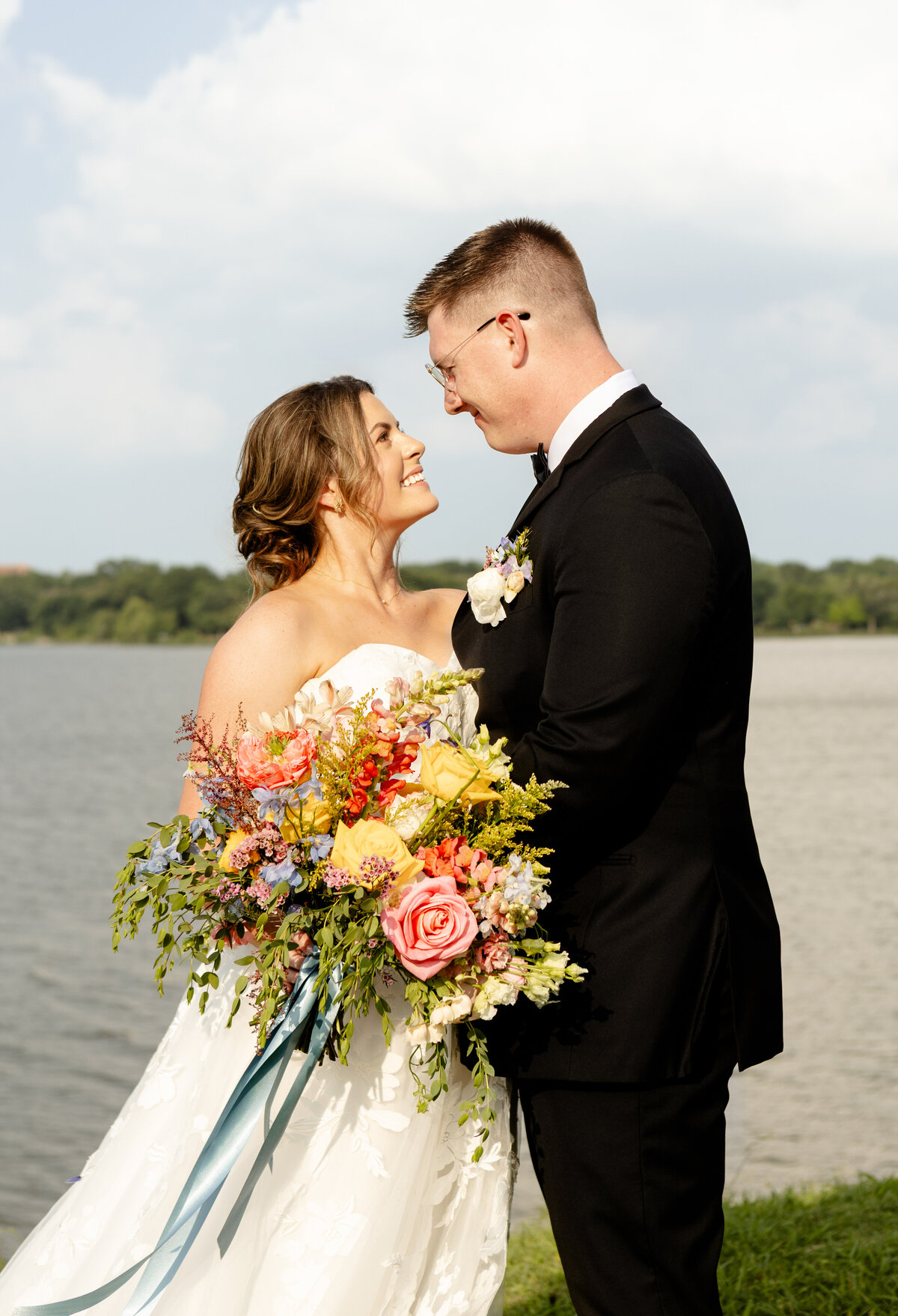 The Filter Building White Rock Lake Dallas Wedding