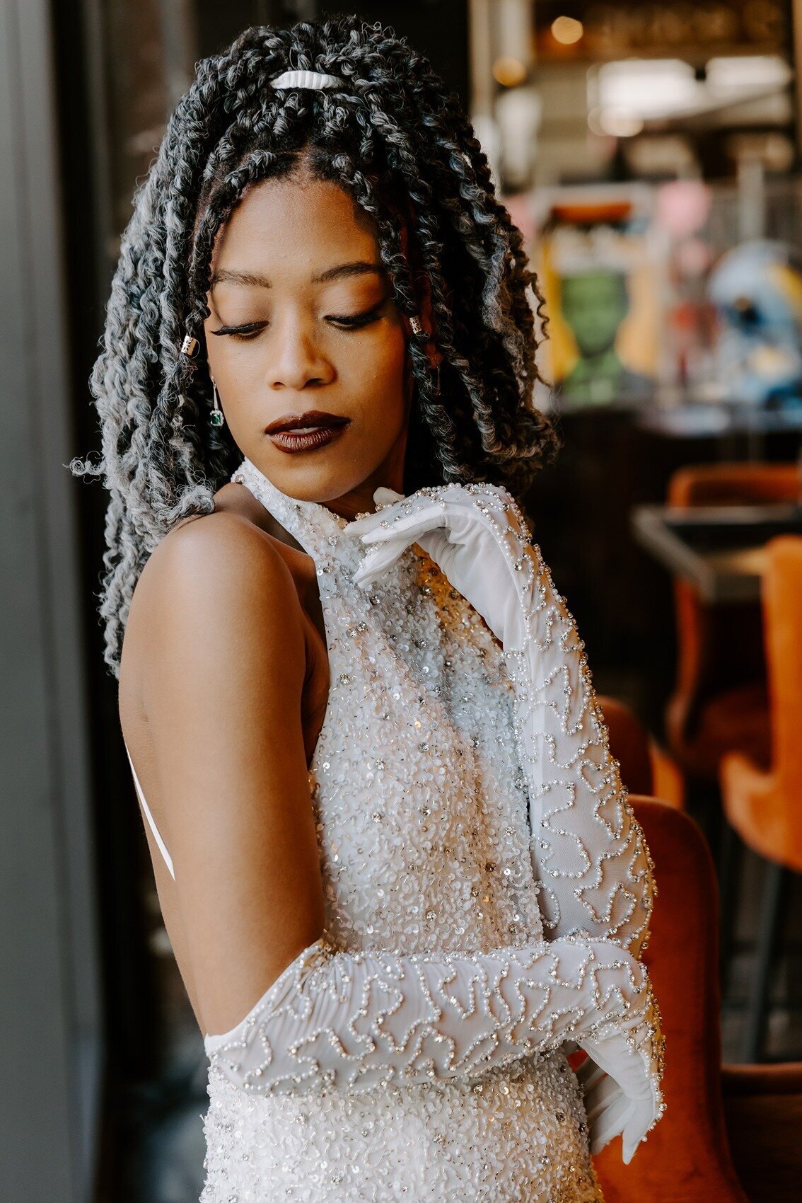 Brides wedding photoshoot