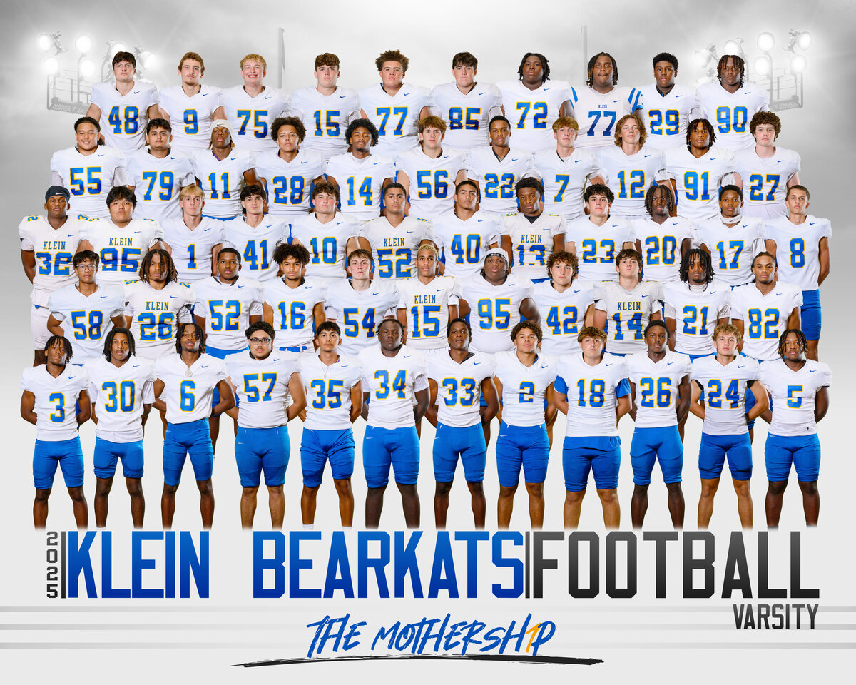 Klein Varsity Football Team in Klein, Tx