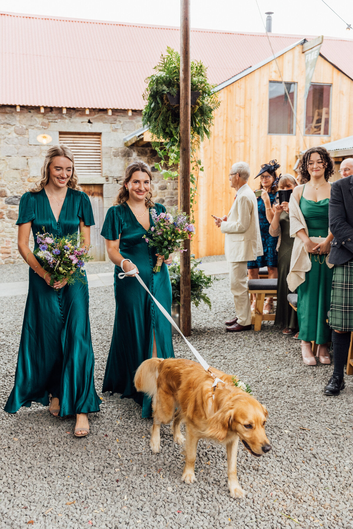 Wedding ceremony at The Free Company
