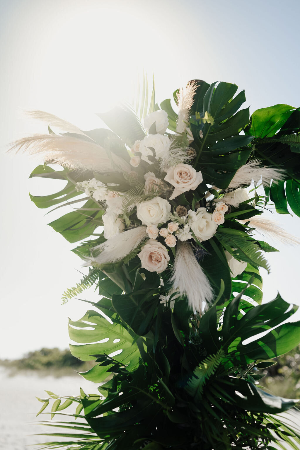 10 - Postcard Inn LGBTQ Destination Beach Wedding Flowers - Tampa Bay Wedding Planner