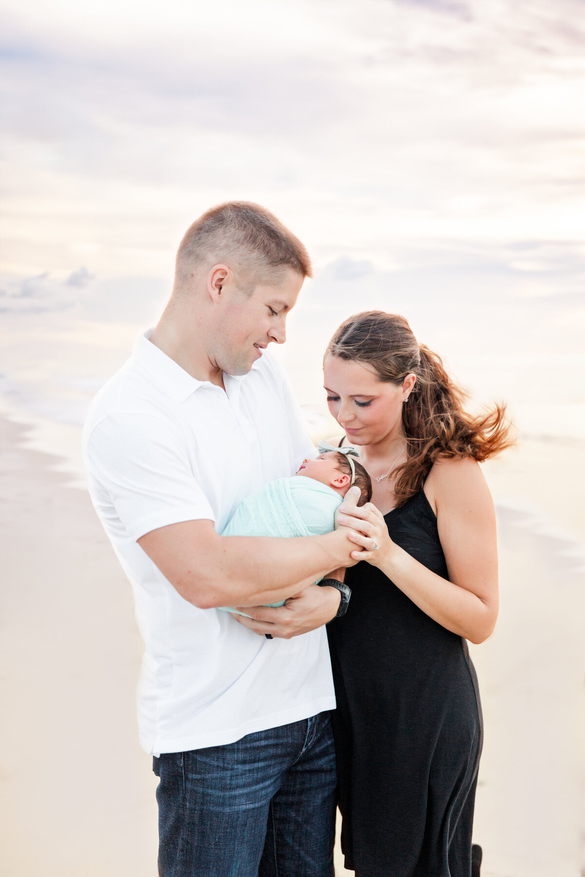 Beach Newborn Photography
