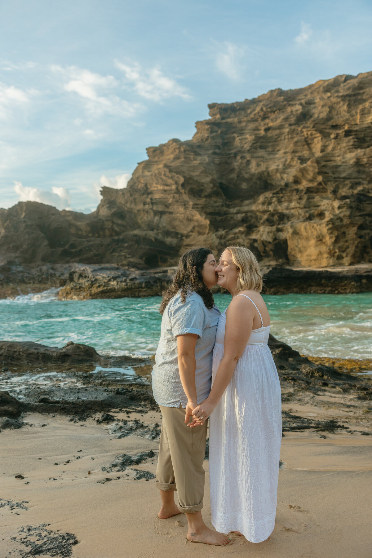 LGBTQ+ Engagement Photographer Oahu Hawaii