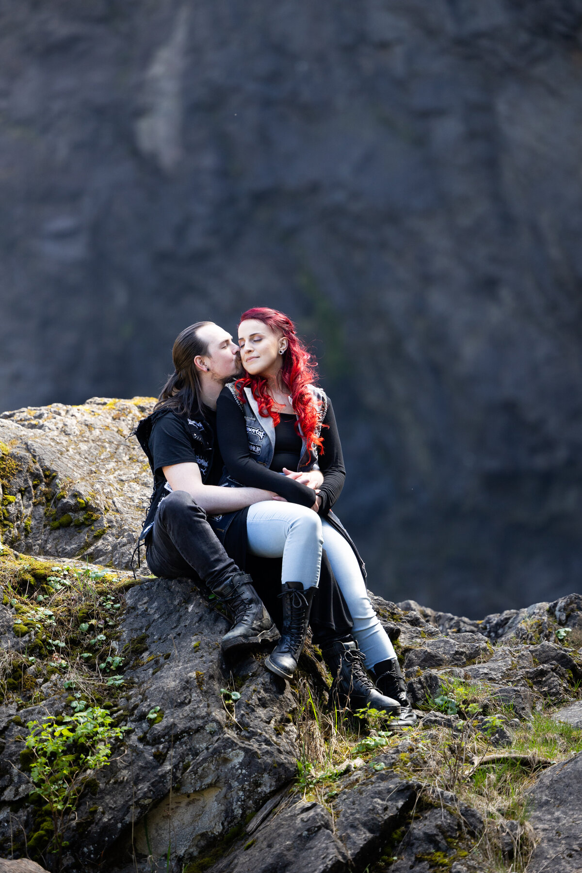 couples photo session in Snoqualmie washington