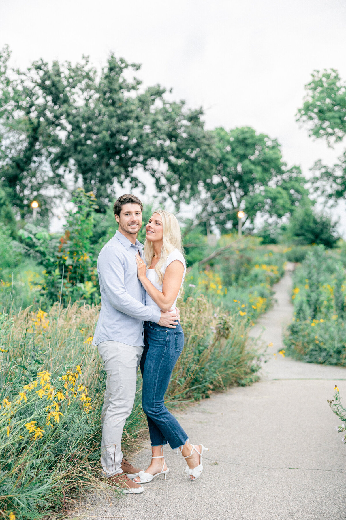 Lexi Benjamin Photography_A Downtown Chicago Engagement Session-40
