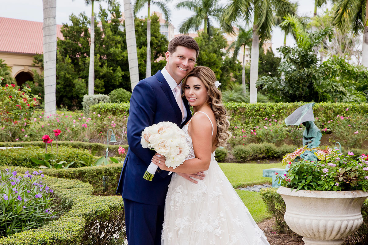 ritz carlton naples wedding photo