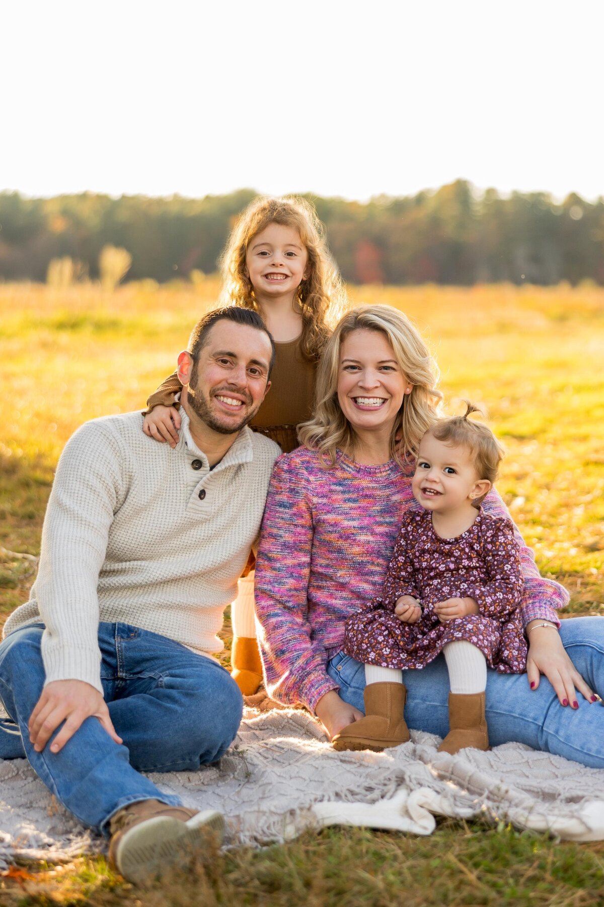 bright golden hour portrait photographer allie photo