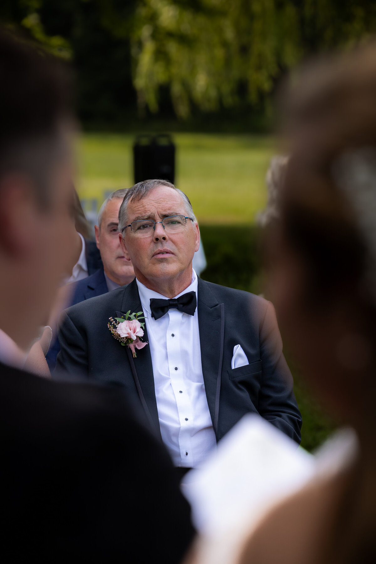 Père du marié lors de la cérémonie de mariage Joliette