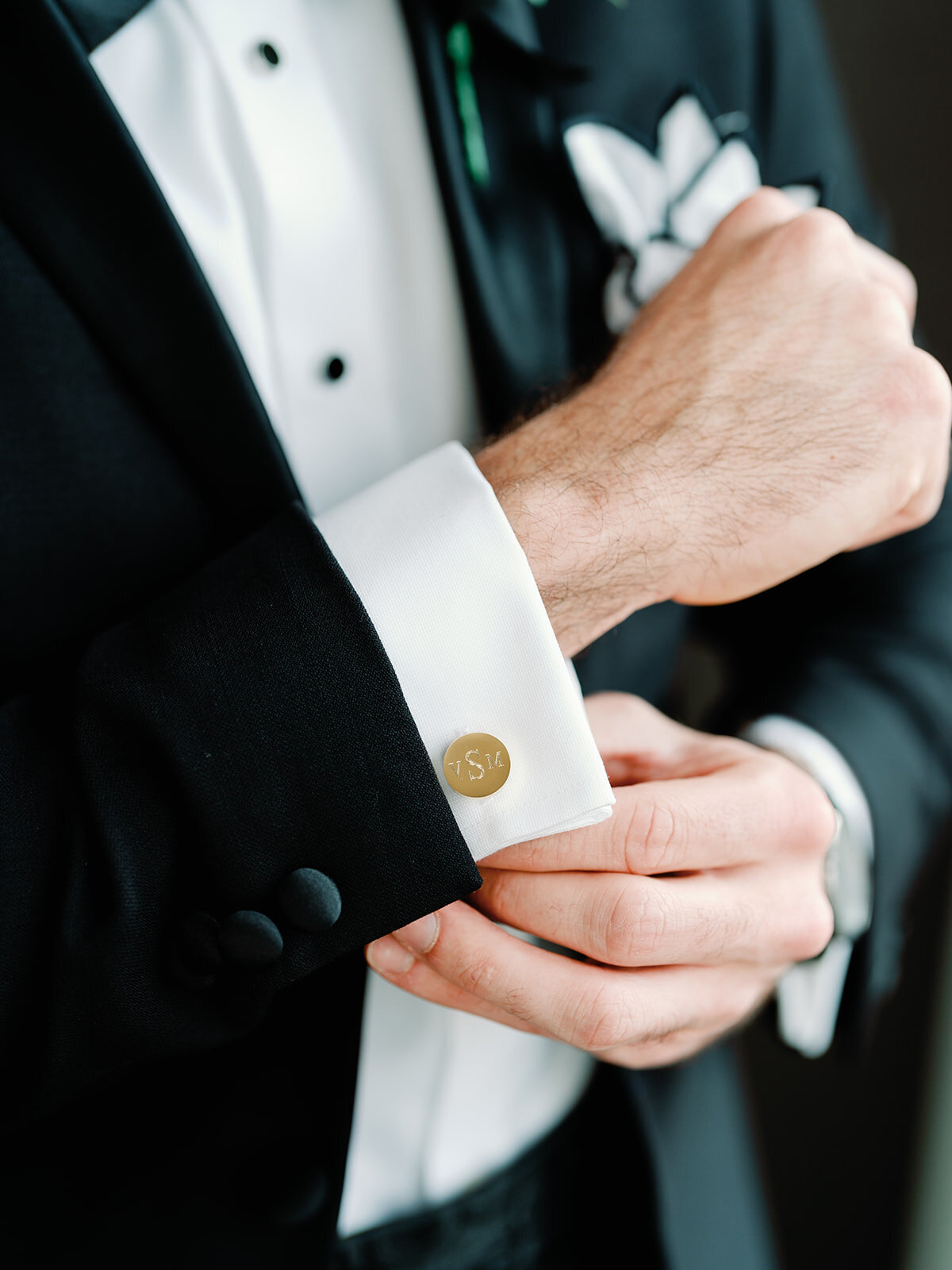 Groom cufflinks