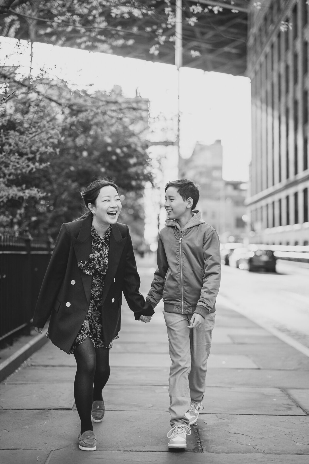 new york brooklyn dumbo family session
