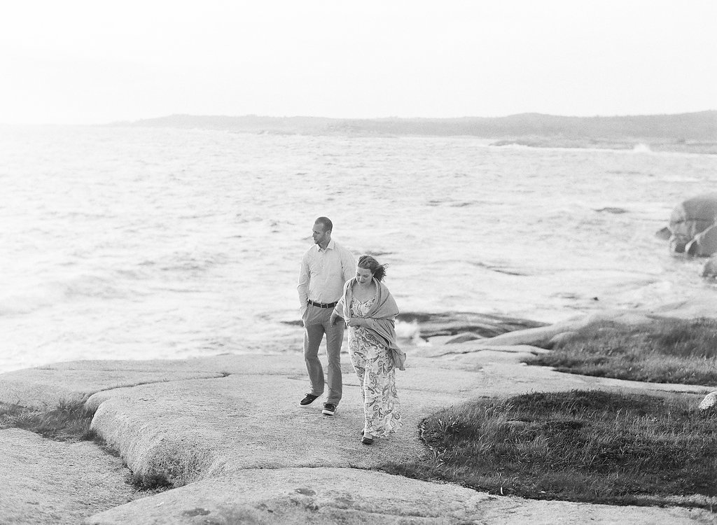 Peggy's Cove Engagement Session