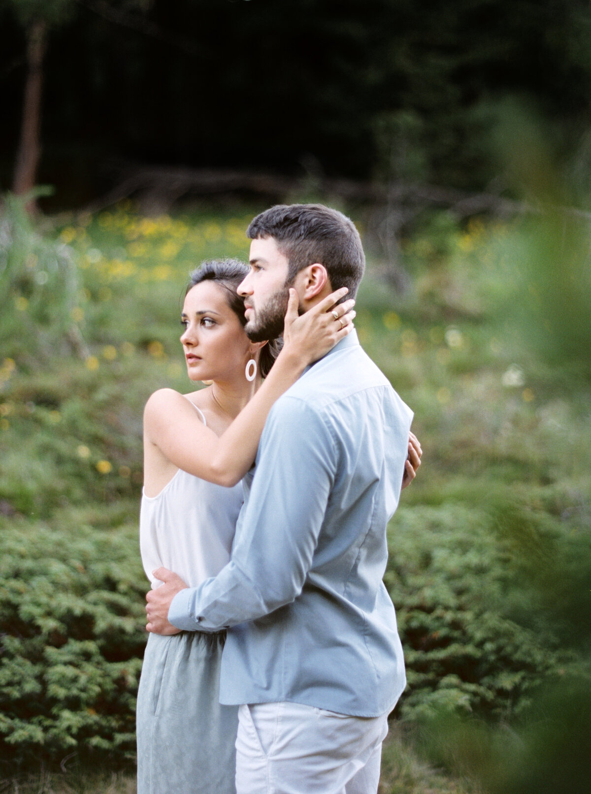 Couples photography session outdoors in Moosalp, Valais, Switzerland - 12
