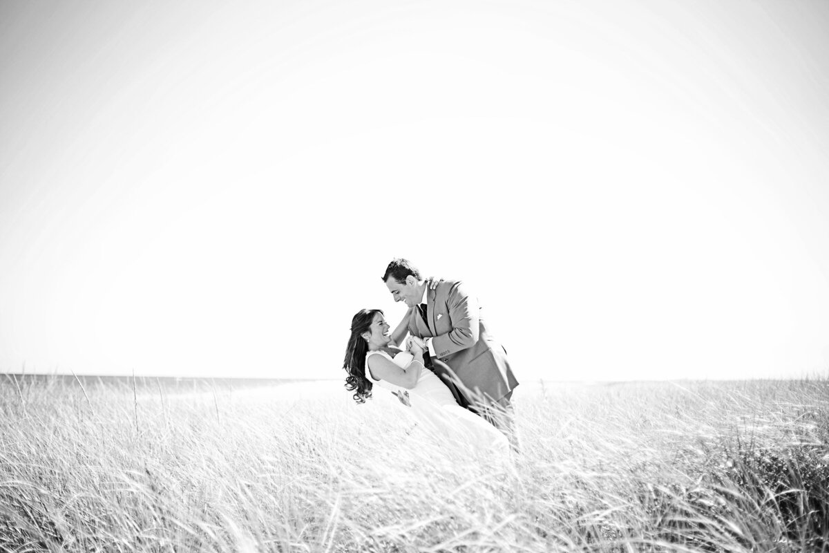 Laughing-Beach-Bride-Groom