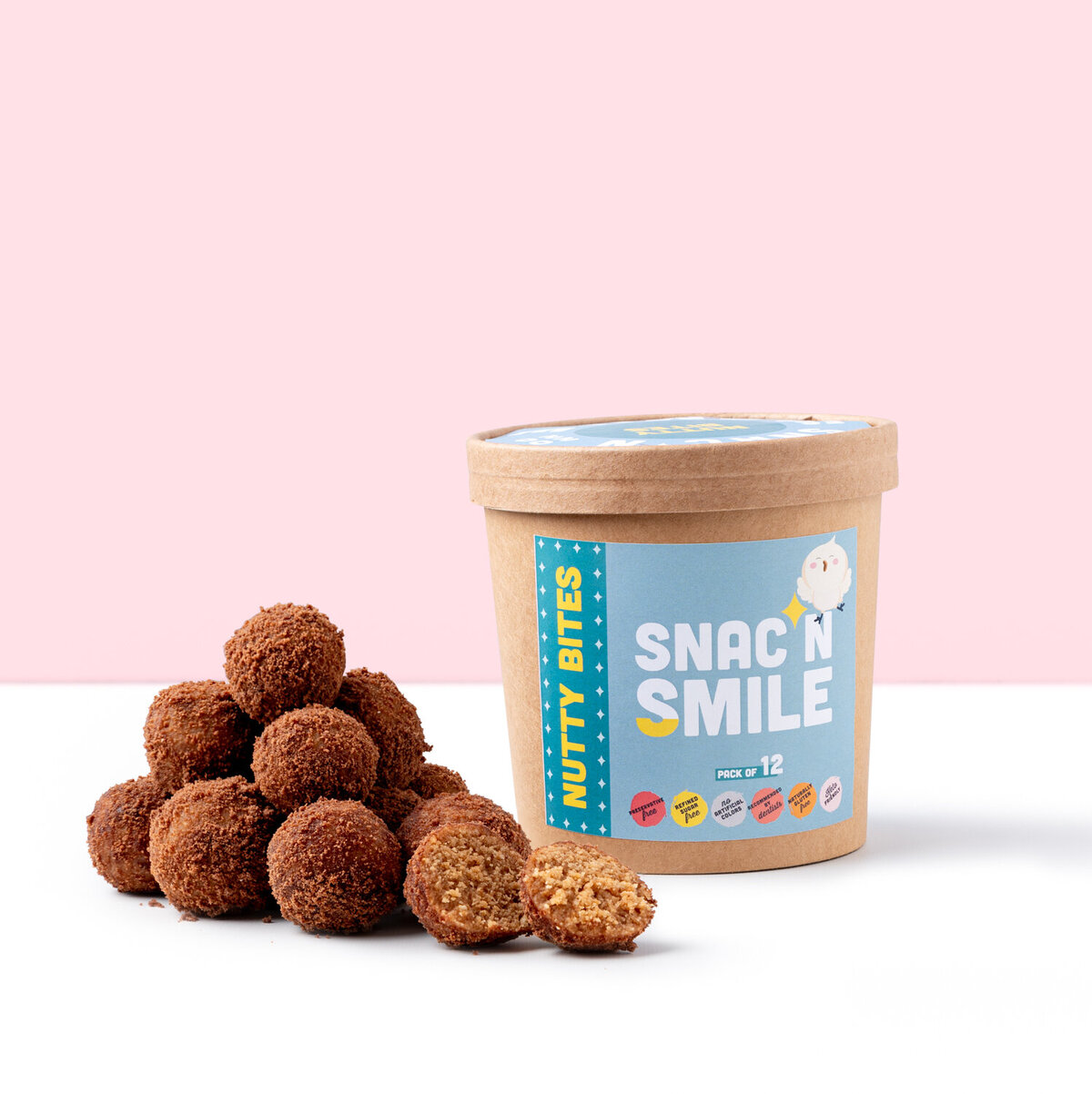 Omayah Atassi - Dubai Food Photographer and Food Stylist - Snac N Smile Nutty Bites