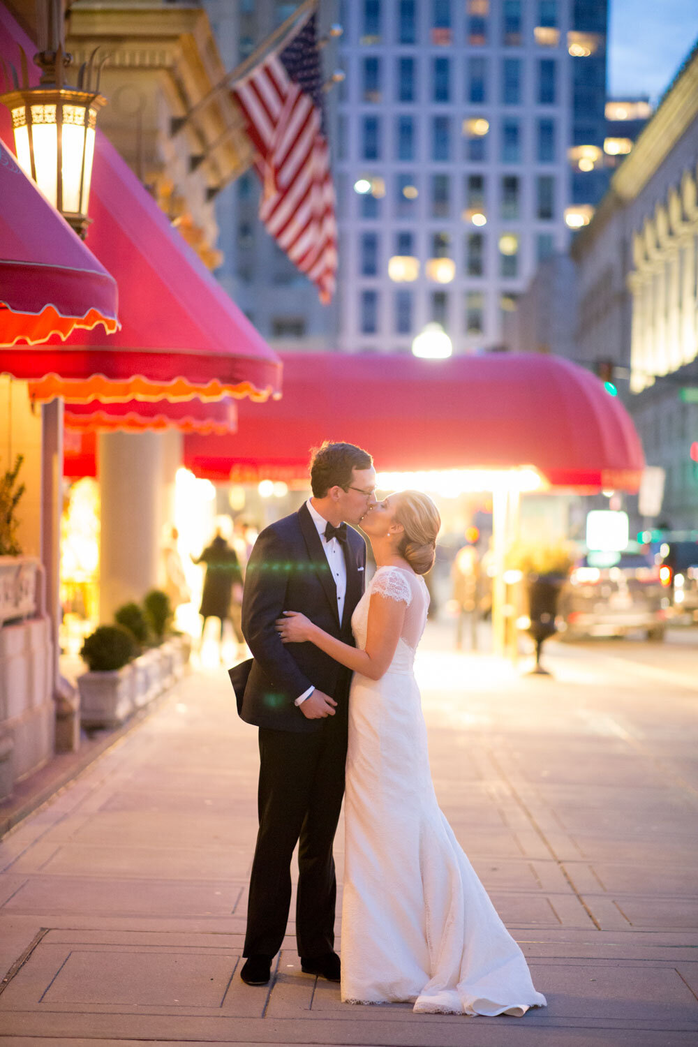 Boston public library wedding photography