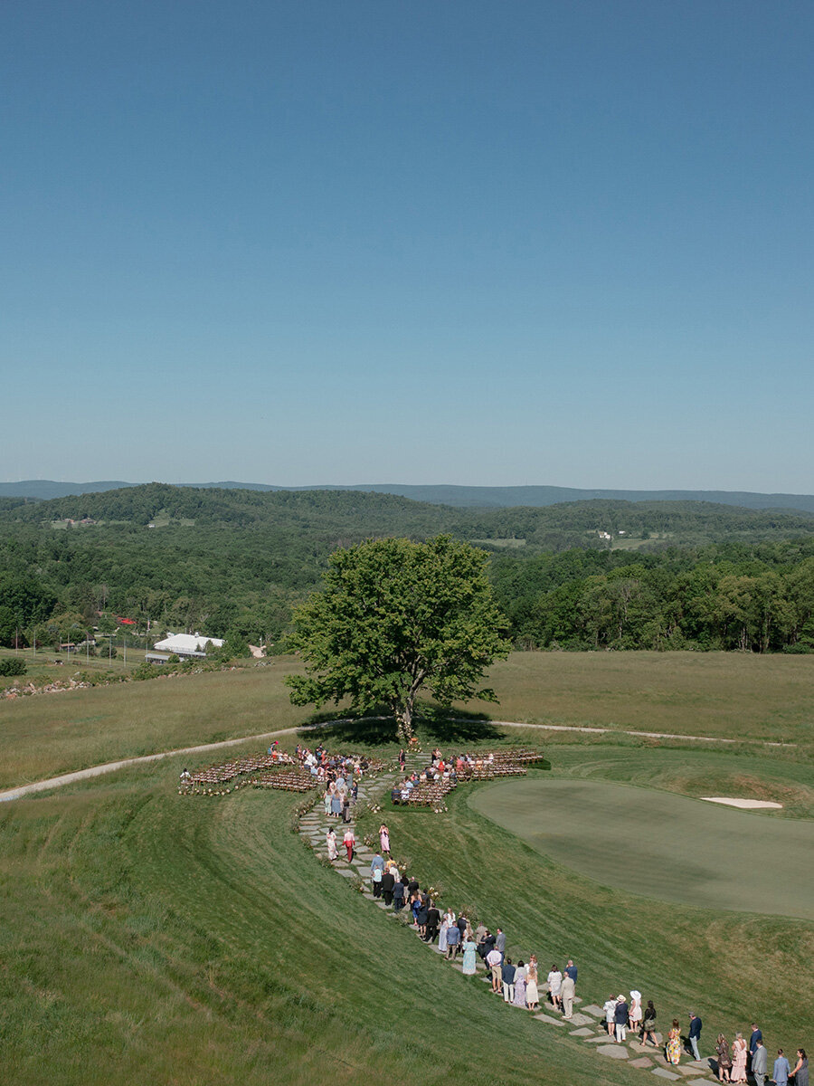 Luxury Wedding at Nemacolin by GoBella featured in Vogue 52