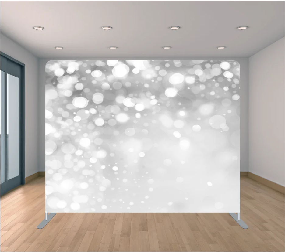 silver bokeh