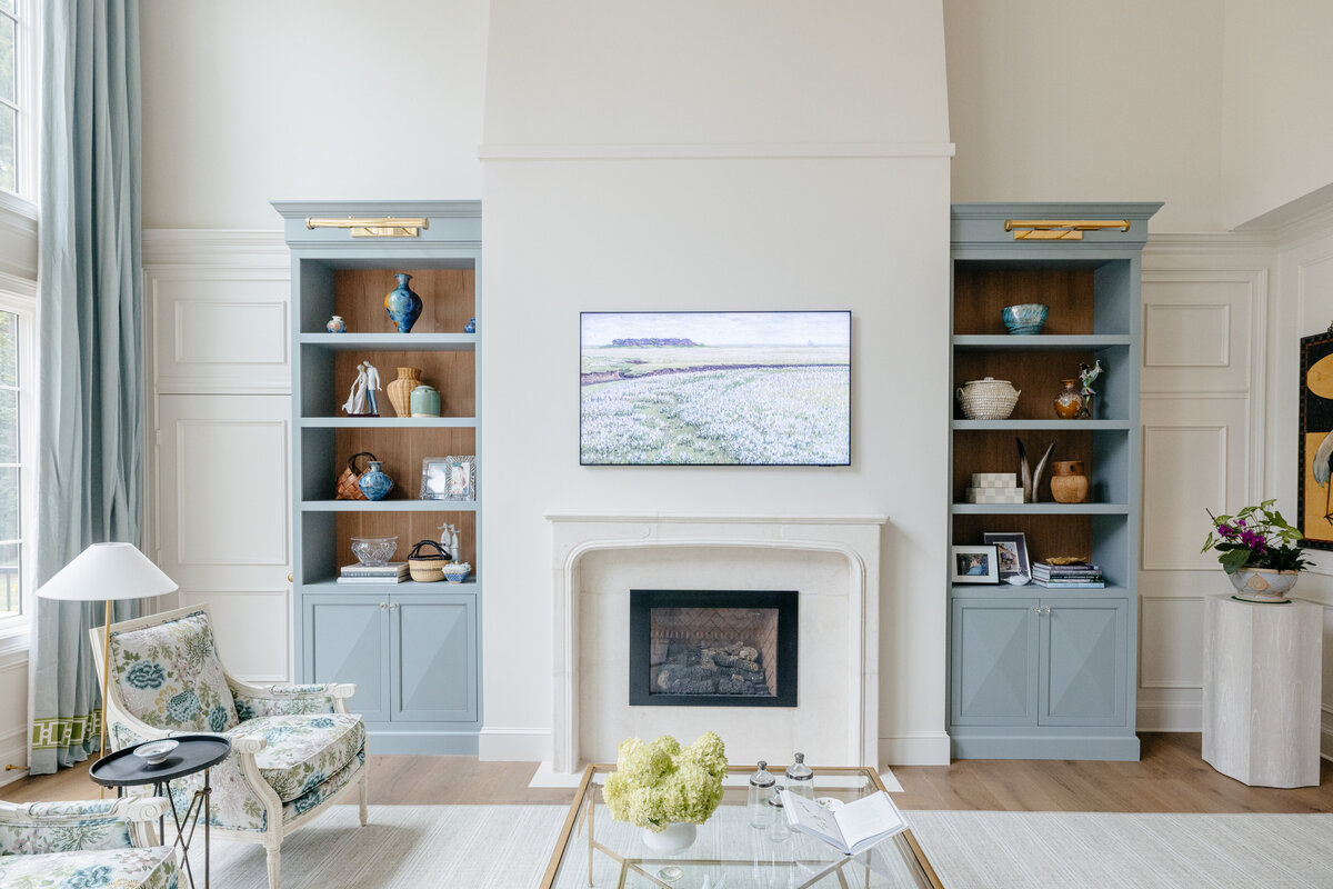 On Delancey Place Living Room Fireplace 2