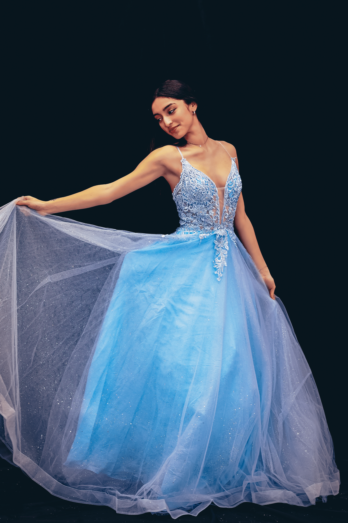Formal Dress Blue | Lucia Isabel