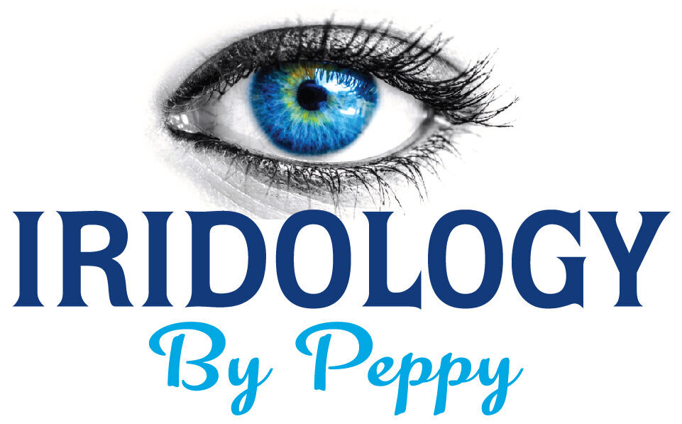 Iridology By Peppy Logo for Dawm