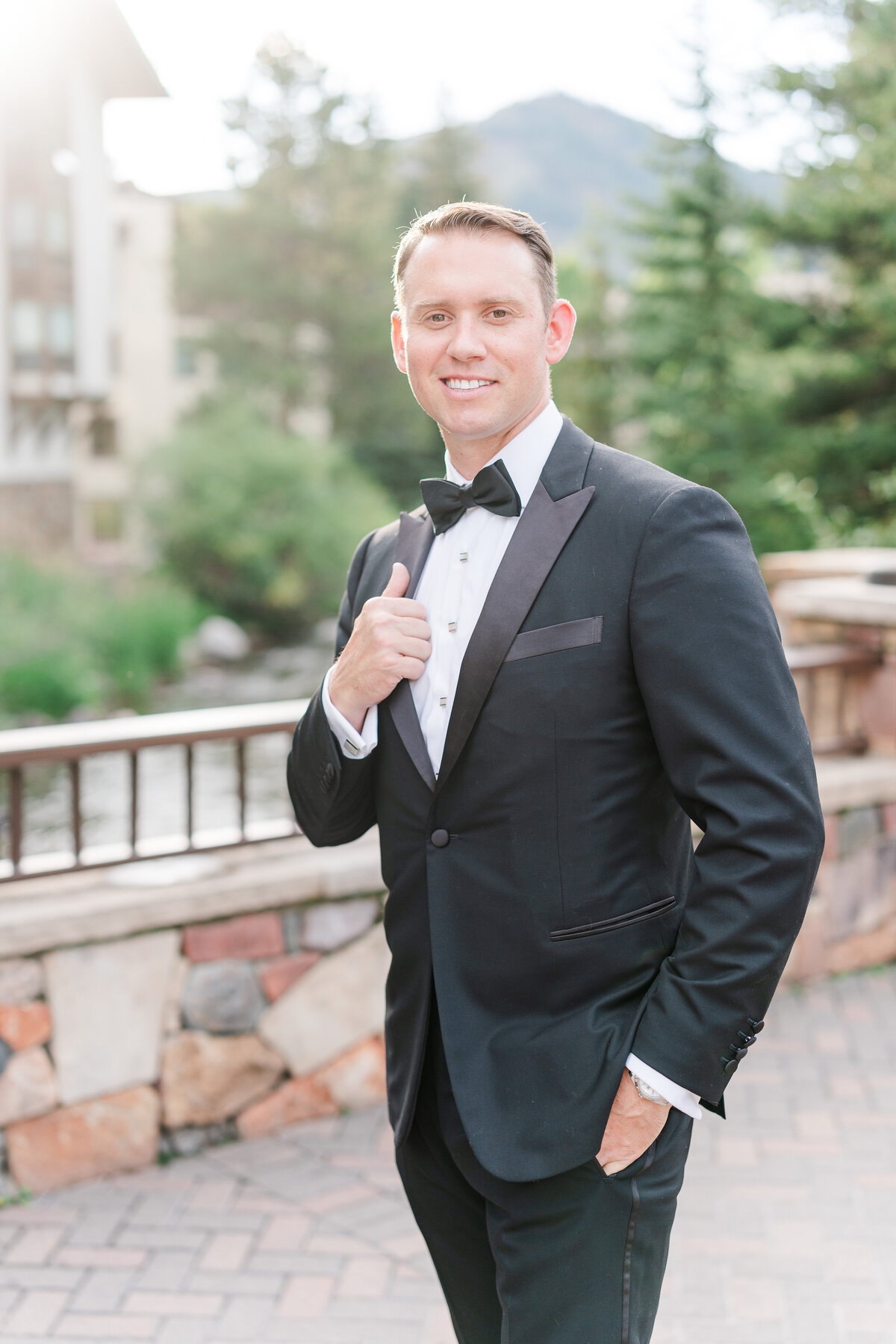 Vail Wedding Deck Mountain Village Romantic Summer Elopement Wedding Ski Lift Elena Spraguer Photography 0032