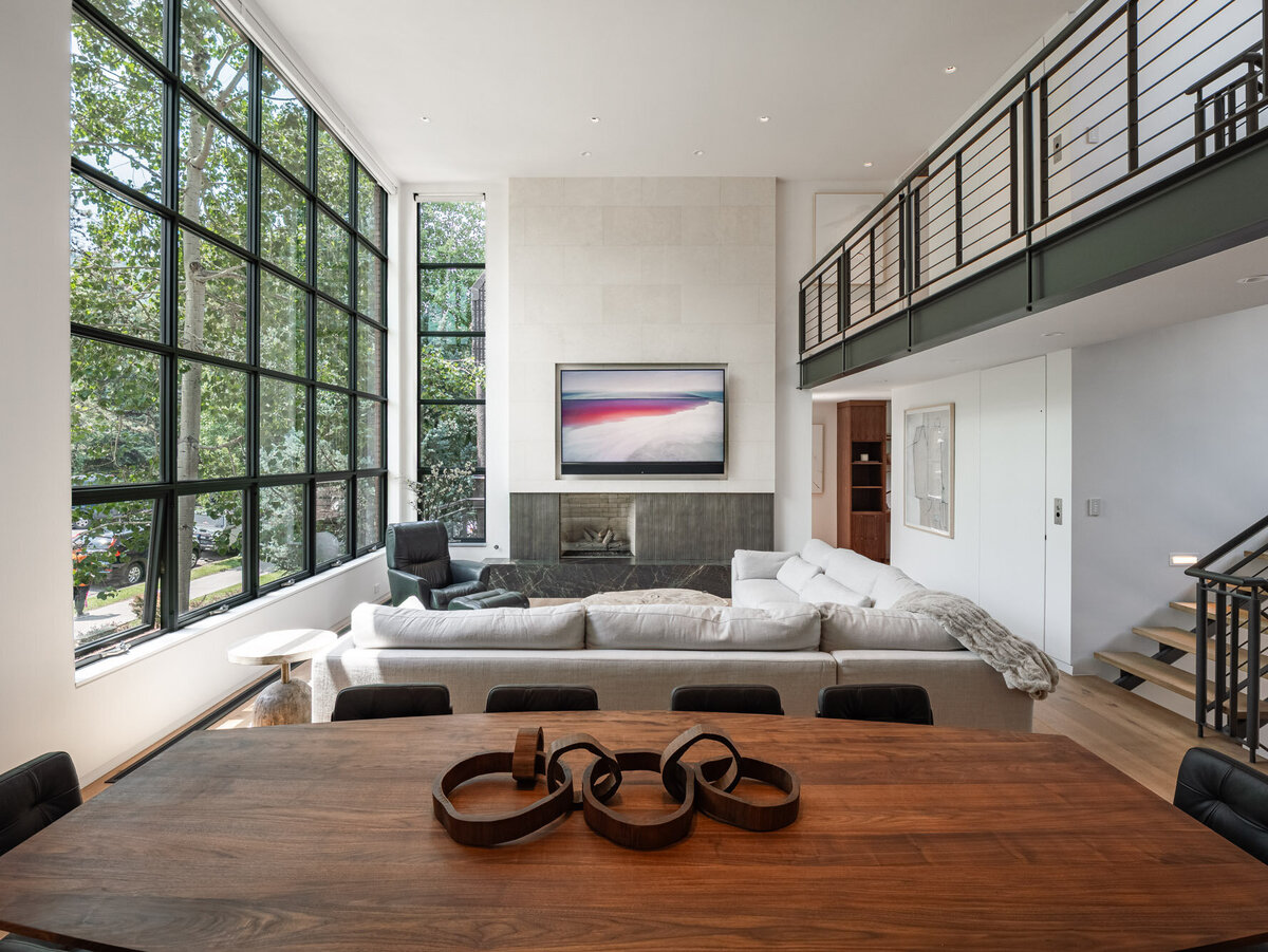 Exterior and interior views of the luxury home at 624 E Hopkins Avenue in Aspen Core, Colorado.