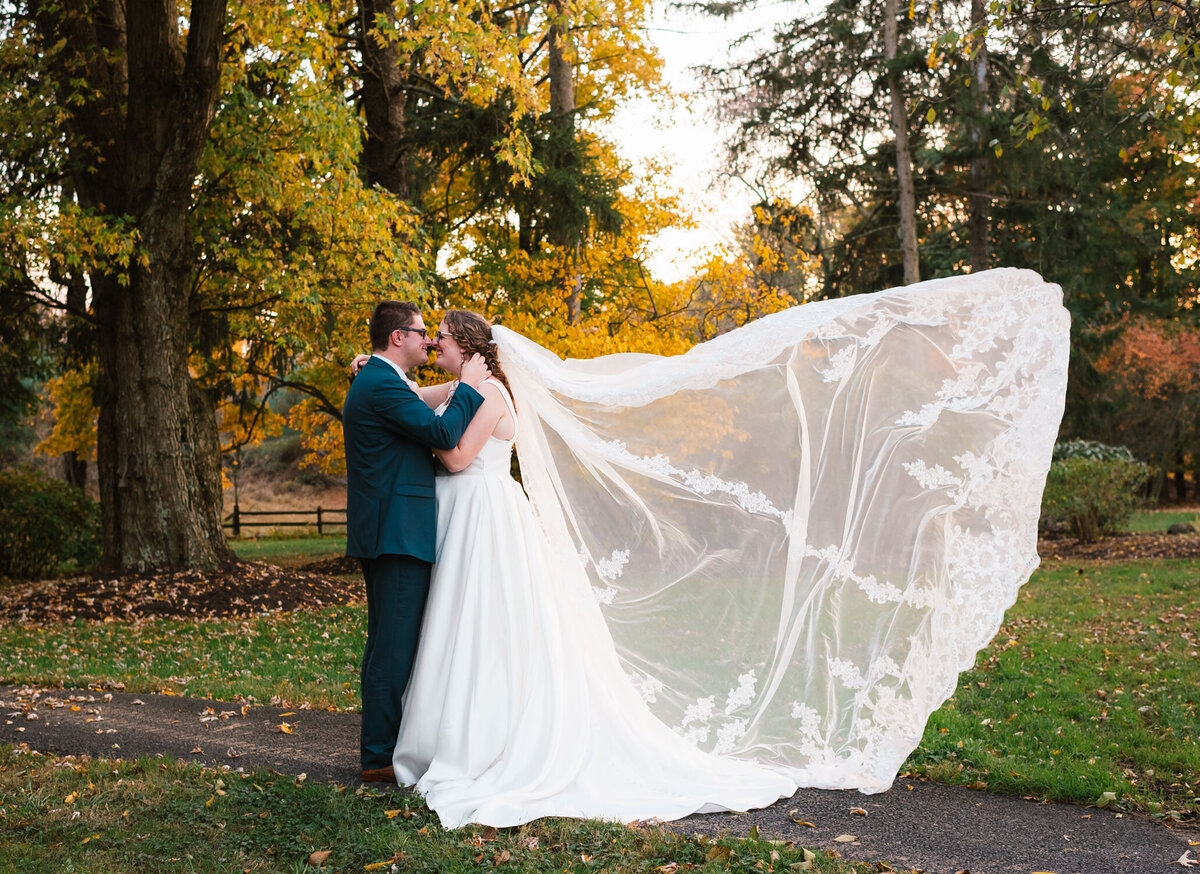 Kaelyn+Chris Zanchelli October Wedding, Rose Bank Winery, Newton PA, Lambertville NJ, Nichole Tippin Photography-8