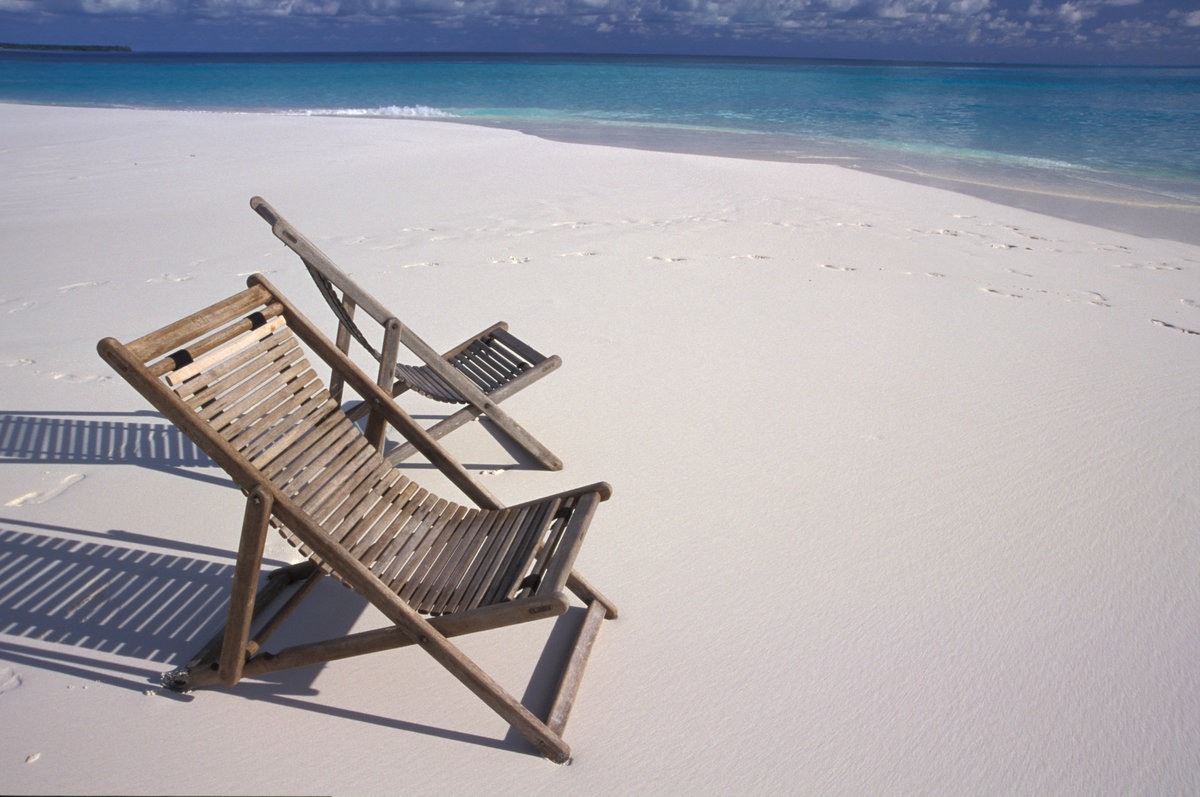Chairs on Beach