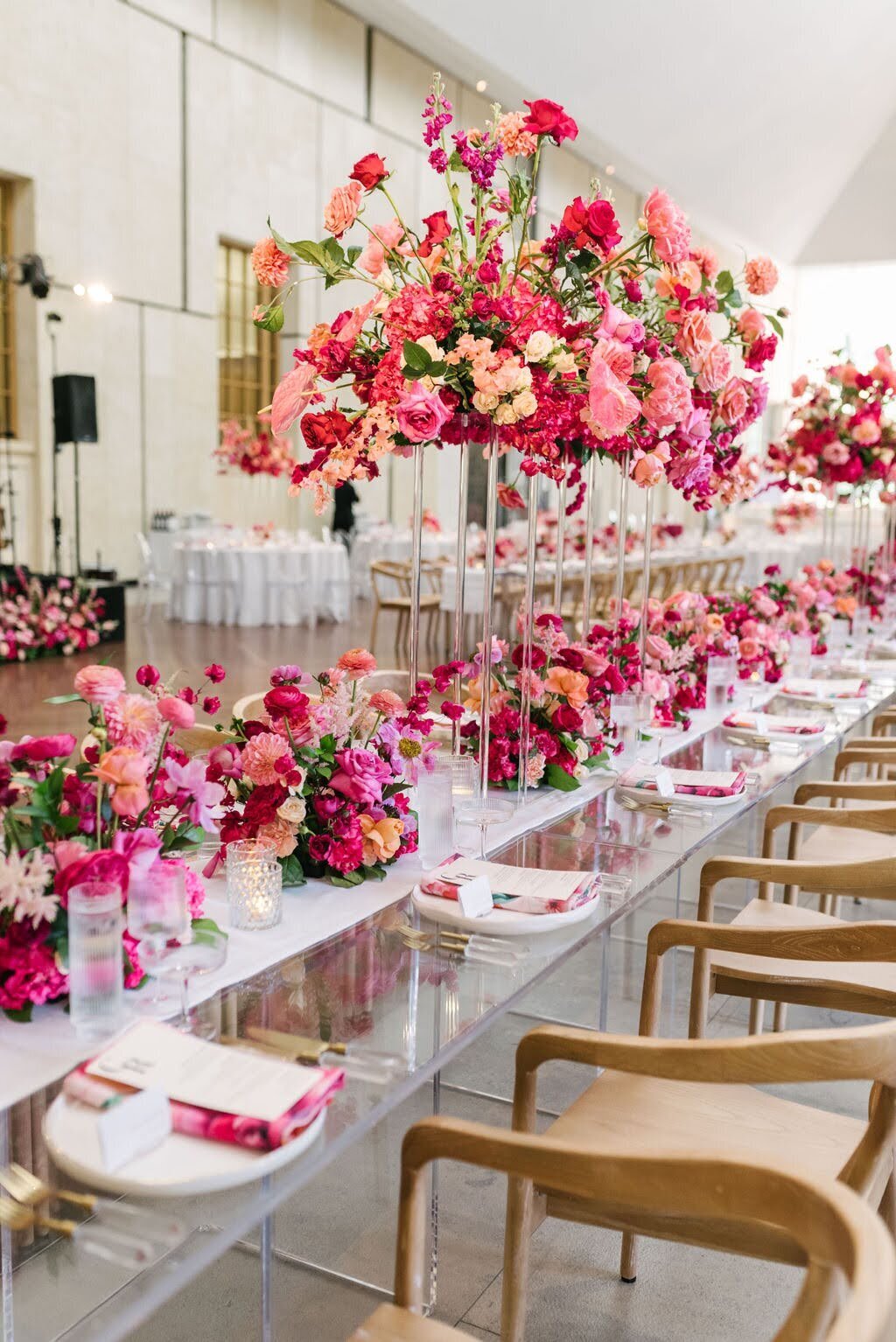 Carolyn and Rodney PInk Wedding at the Barnes Foundation9